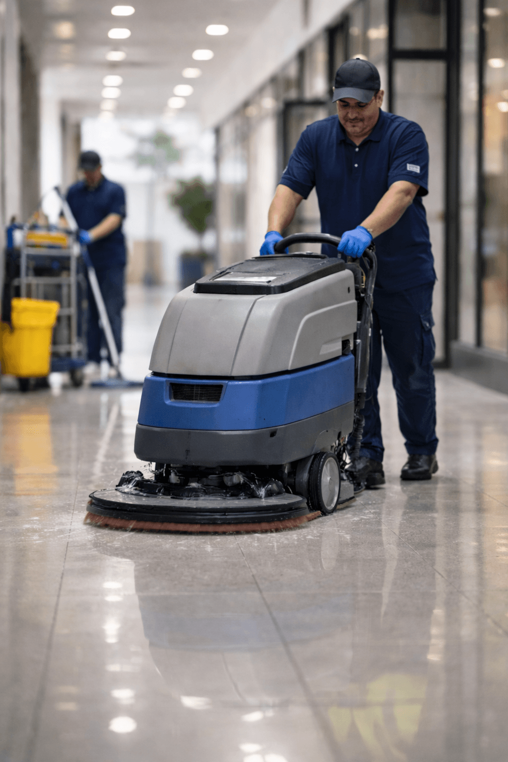 Why Scrubbing Hard Surface Floors Should Be a Core Part of Your Cleaning Plan