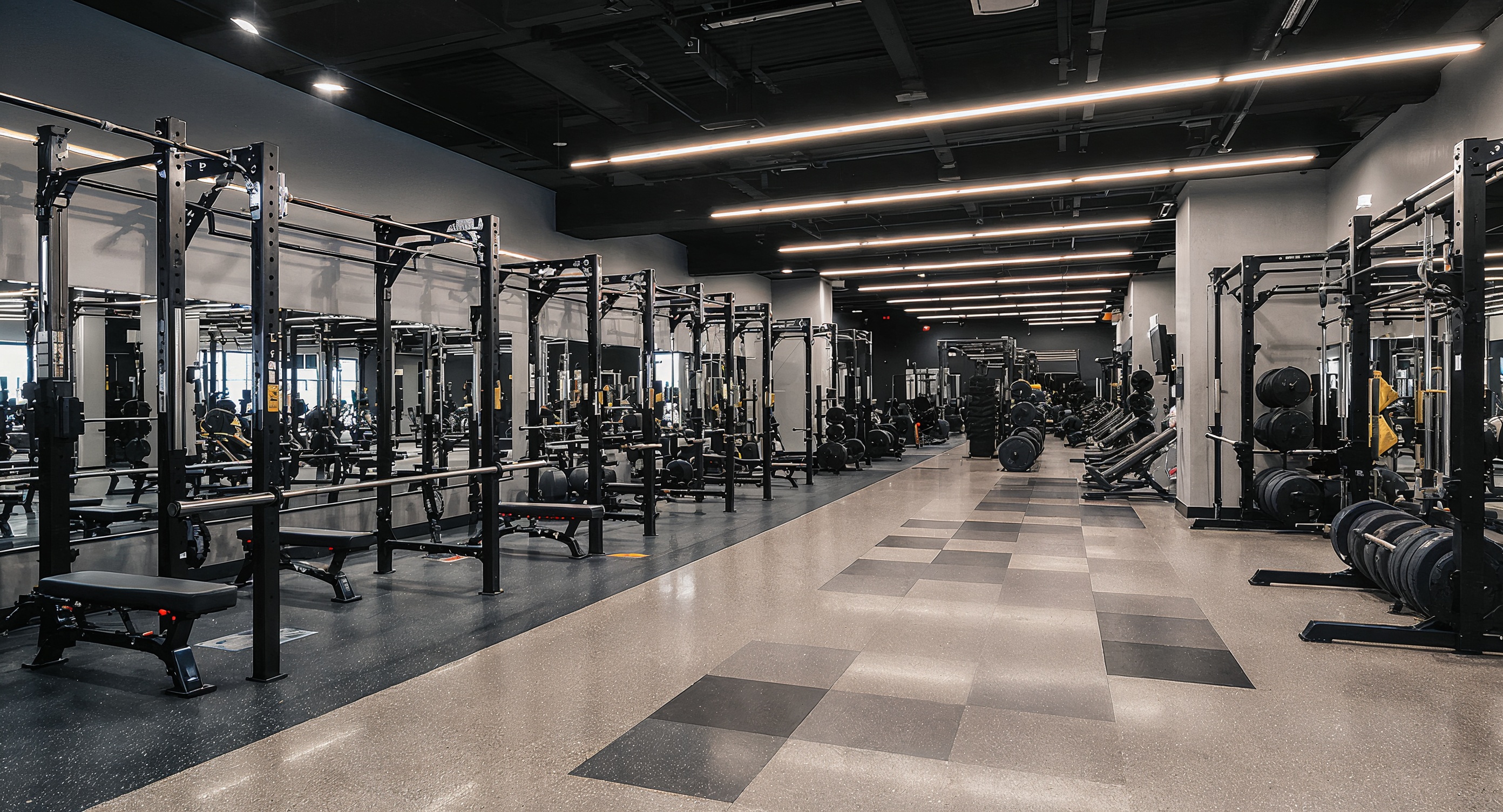 Fitness center hero